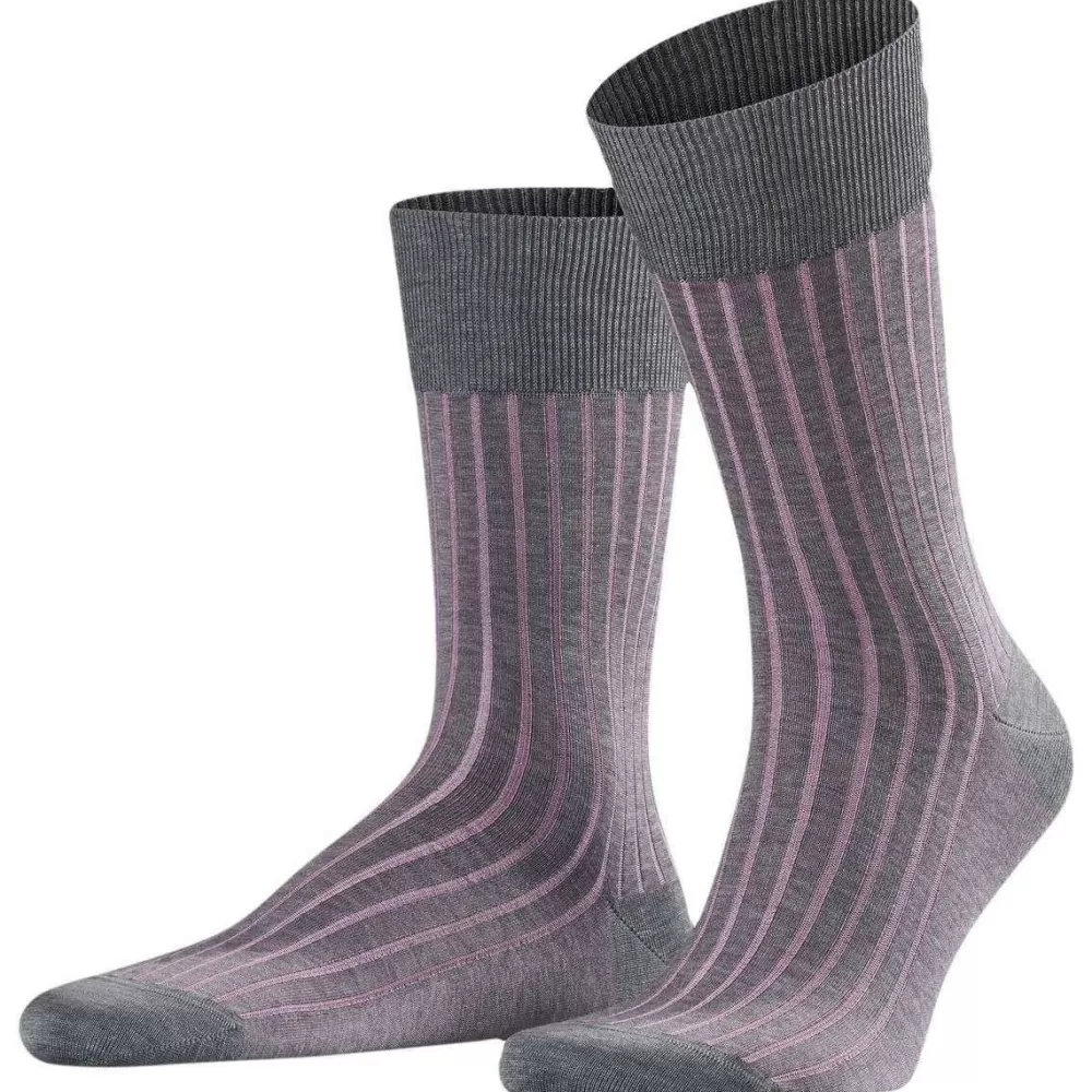 Falke Men's Socks^Grey Shadow Midcalf Socks