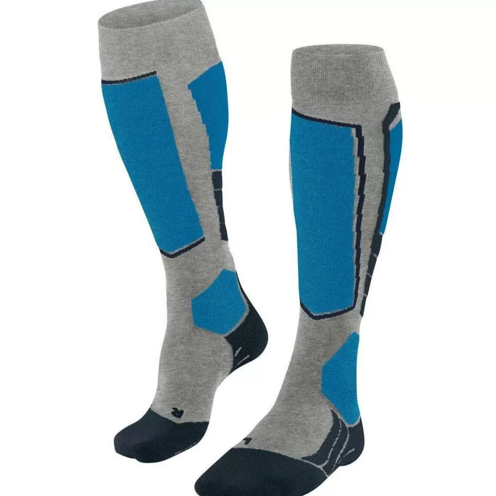 Falke Men's Socks^Grey Sk2 Intermediate Vegan Knee High Socks