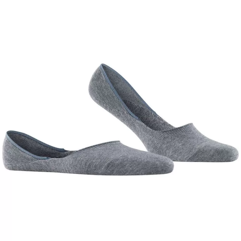 Falke Men's Socks^Grey Step Medium Cut No Show Box Socks