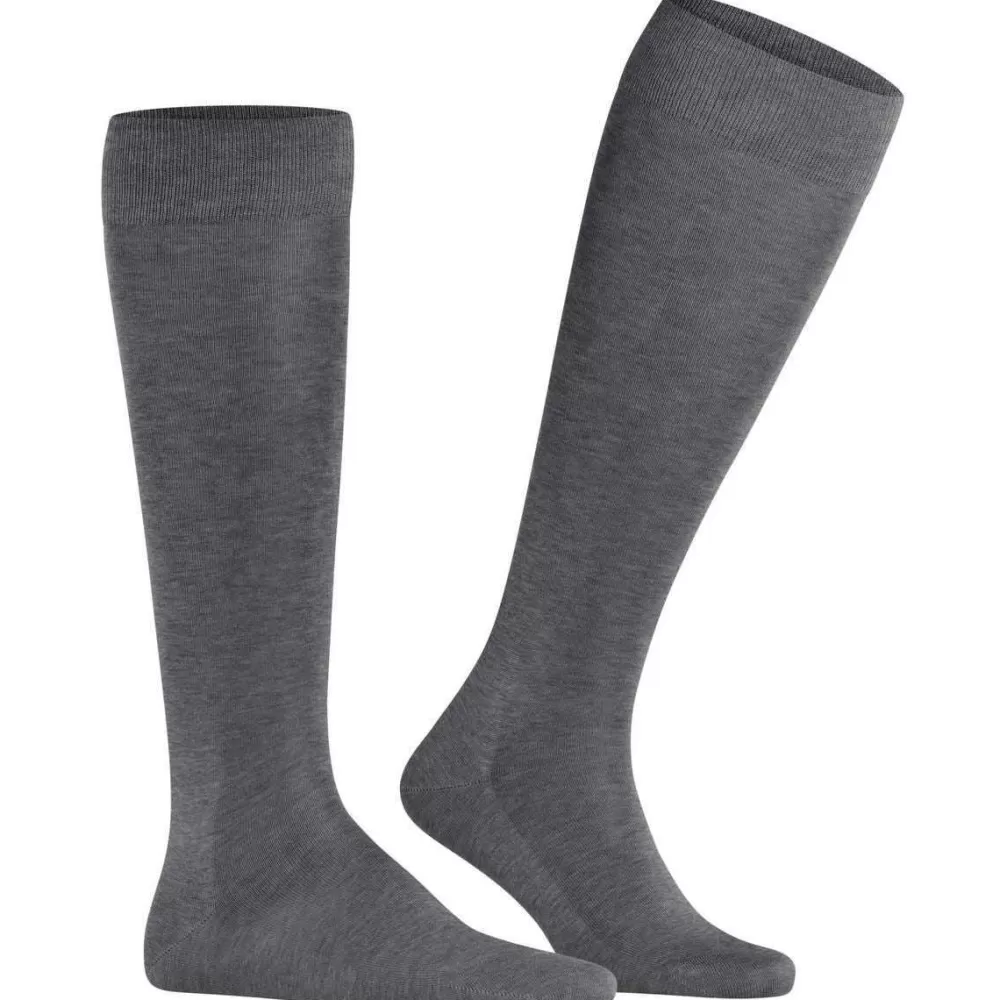 Falke Men's Socks^Grey Tiago Knee High Socks