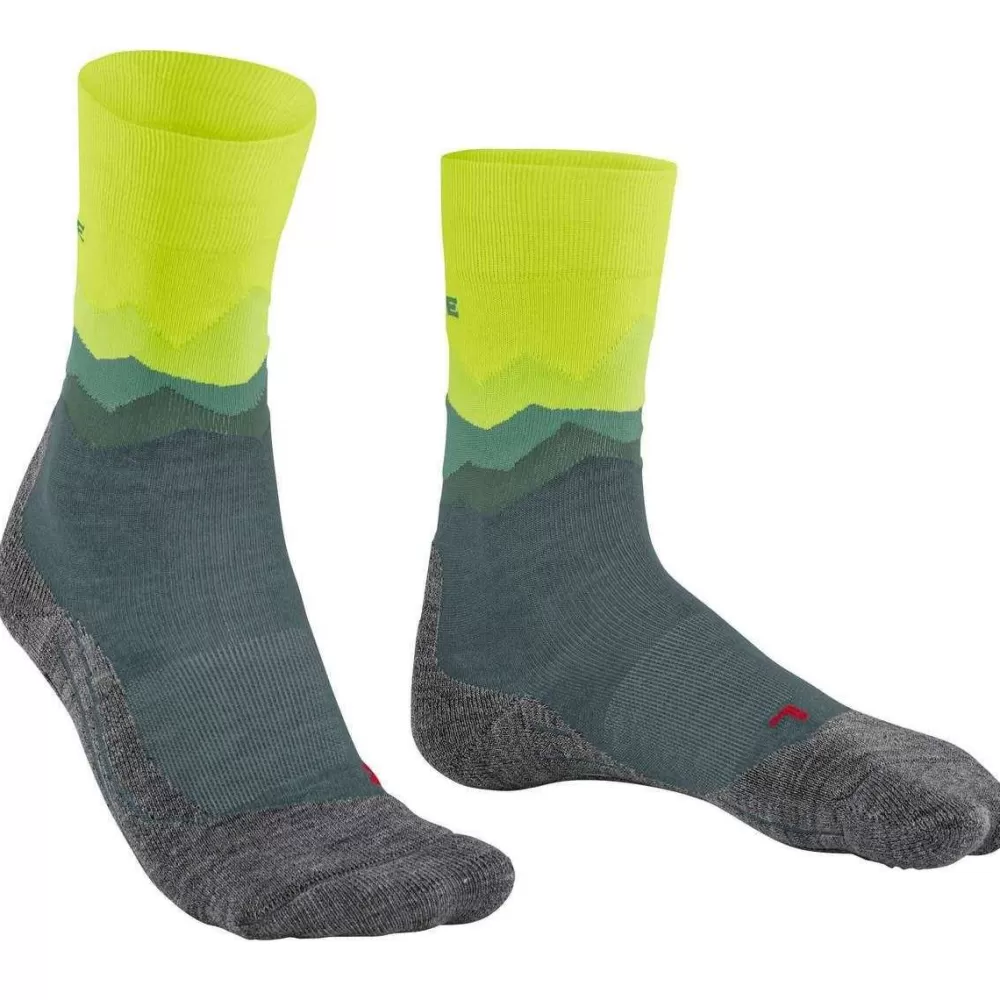 Falke Men's Socks^Grey Tk2 Explore Crest Socks