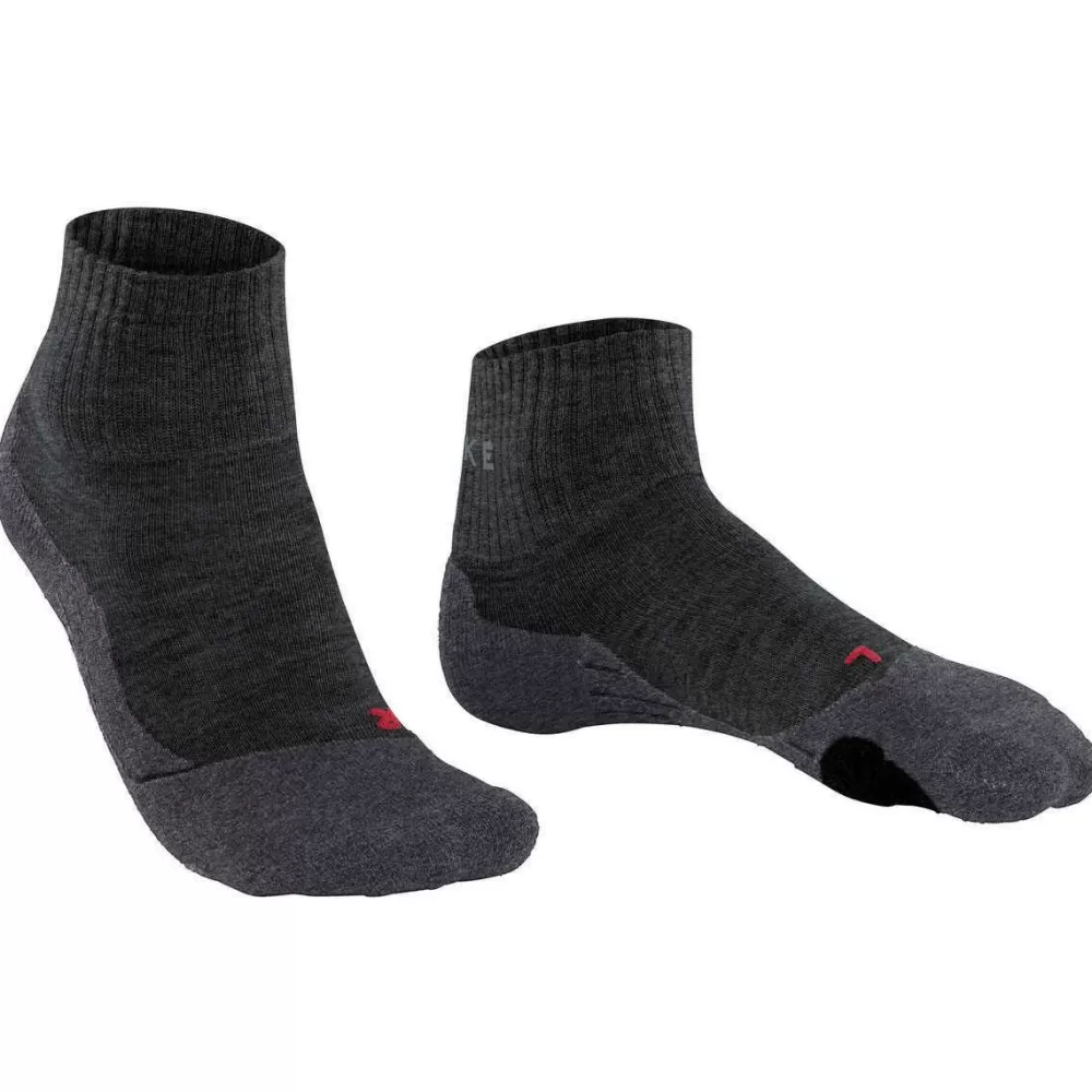 Falke Men's Socks^Grey Tk2 Explore Short Socks