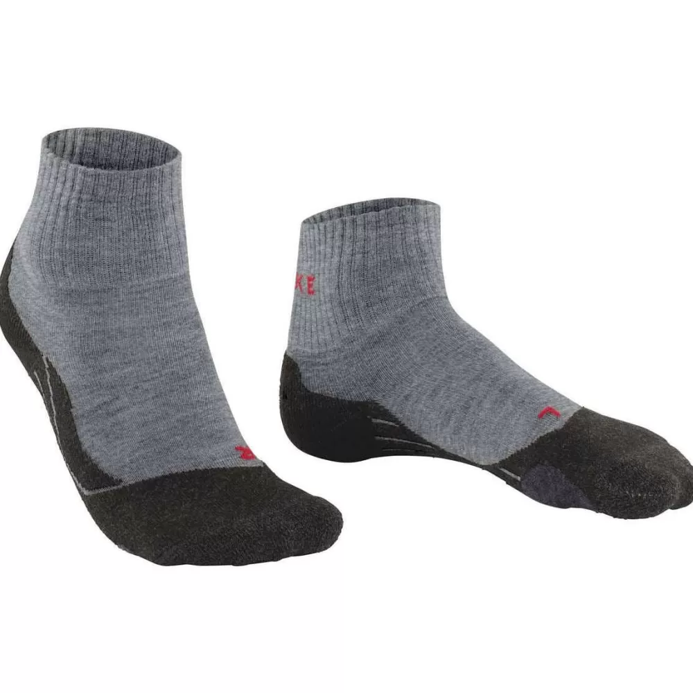 Falke Men's Socks^Grey Tk2 Explore Short Socks