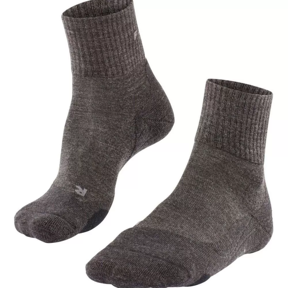 Falke Men's Socks^Grey Tk2 Explore Wool Short Socks