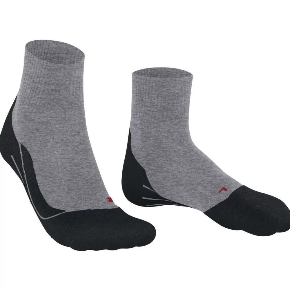 Falke Men's Socks^Grey Tk5 Wander Wool Short Socks