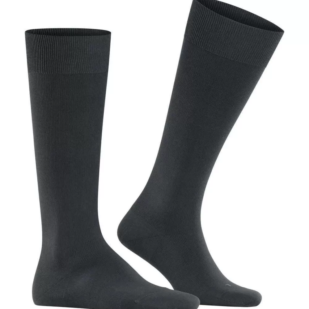 Falke Men's Socks^Grey Ultra Energizing W3 Knee High Socks