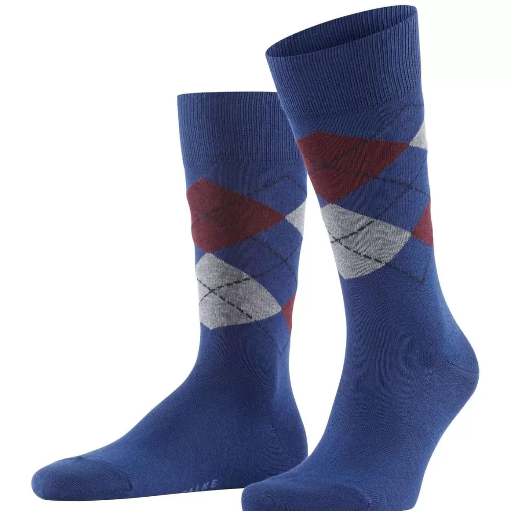 Falke Men's Socks^Navy Happy Box 3-Pack Socks