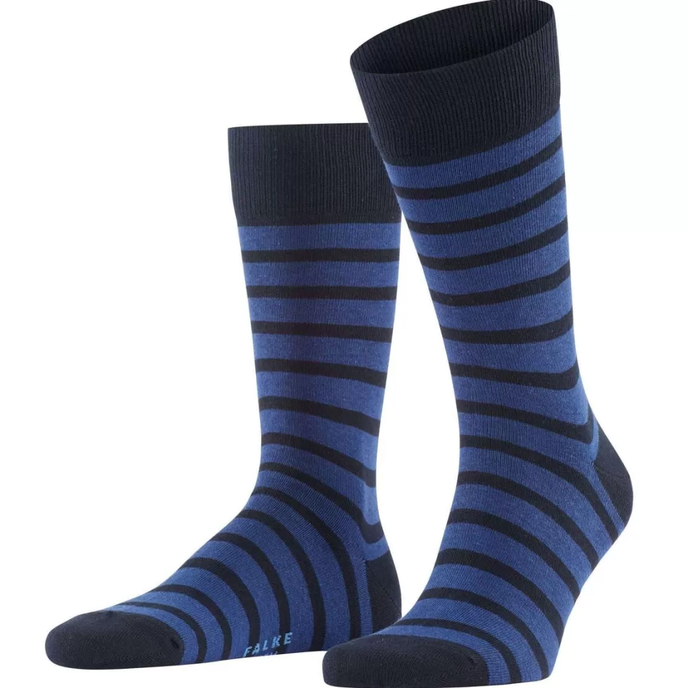 Falke Men's Socks^Navy Happy Box 5-Pack Socks