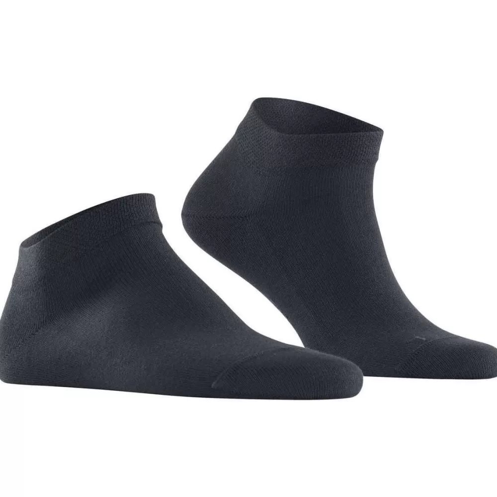 Falke Men's Socks^Navy Sensitive London Sneaker Socks