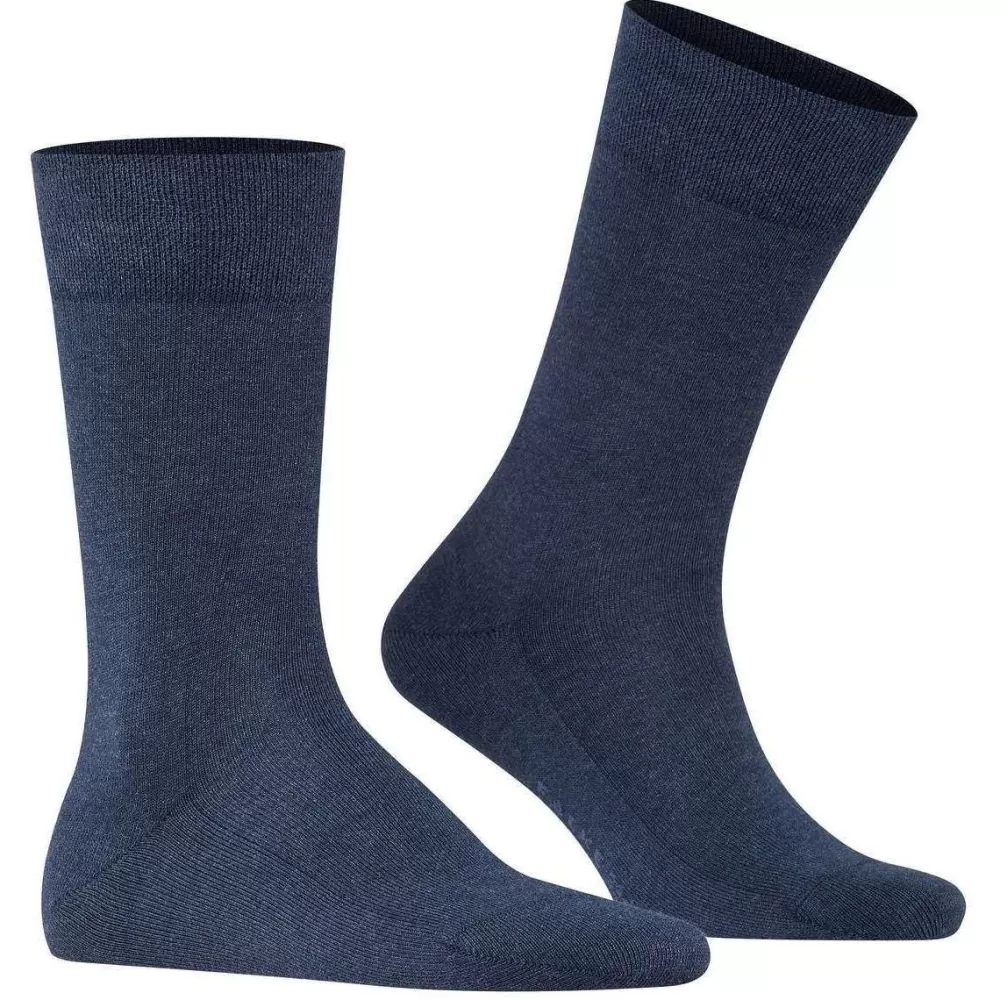 Falke Men's Socks^Navy Sensitive London Socks