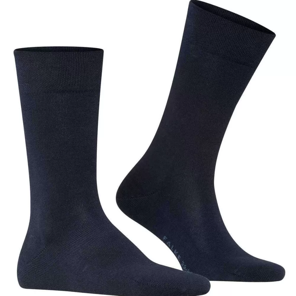 Falke Men's Socks^Navy Sensitive London Socks