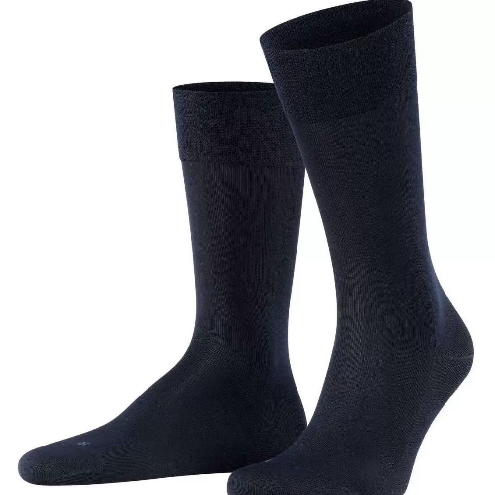Falke Men's Socks^Navy Sensitive Malaga Socks