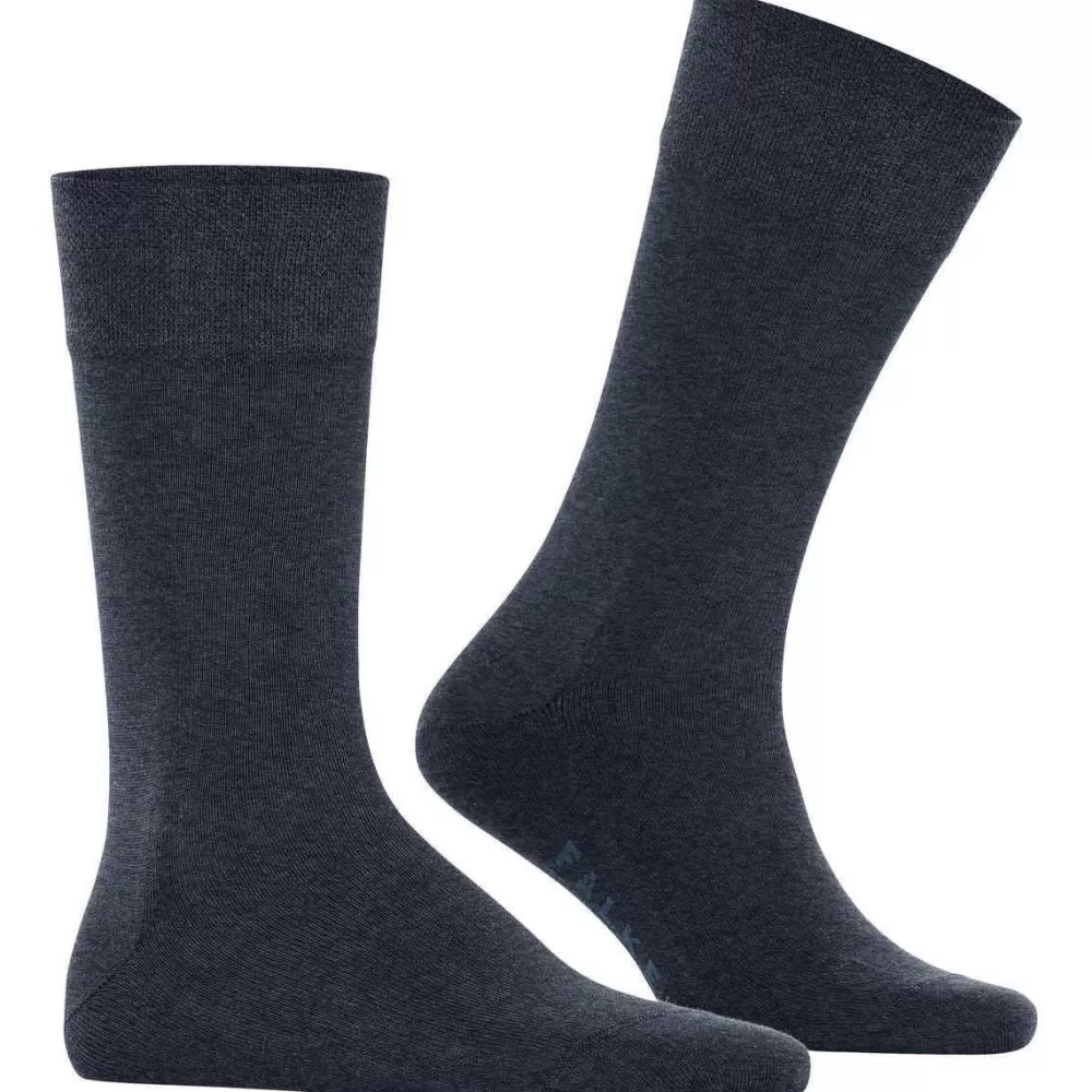 Falke Men's Socks^Navy Sensitive New York Socks