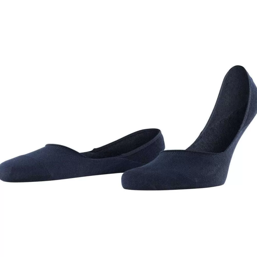 Falke Men's Socks^Navy Step Medium Cut No Show Box Socks
