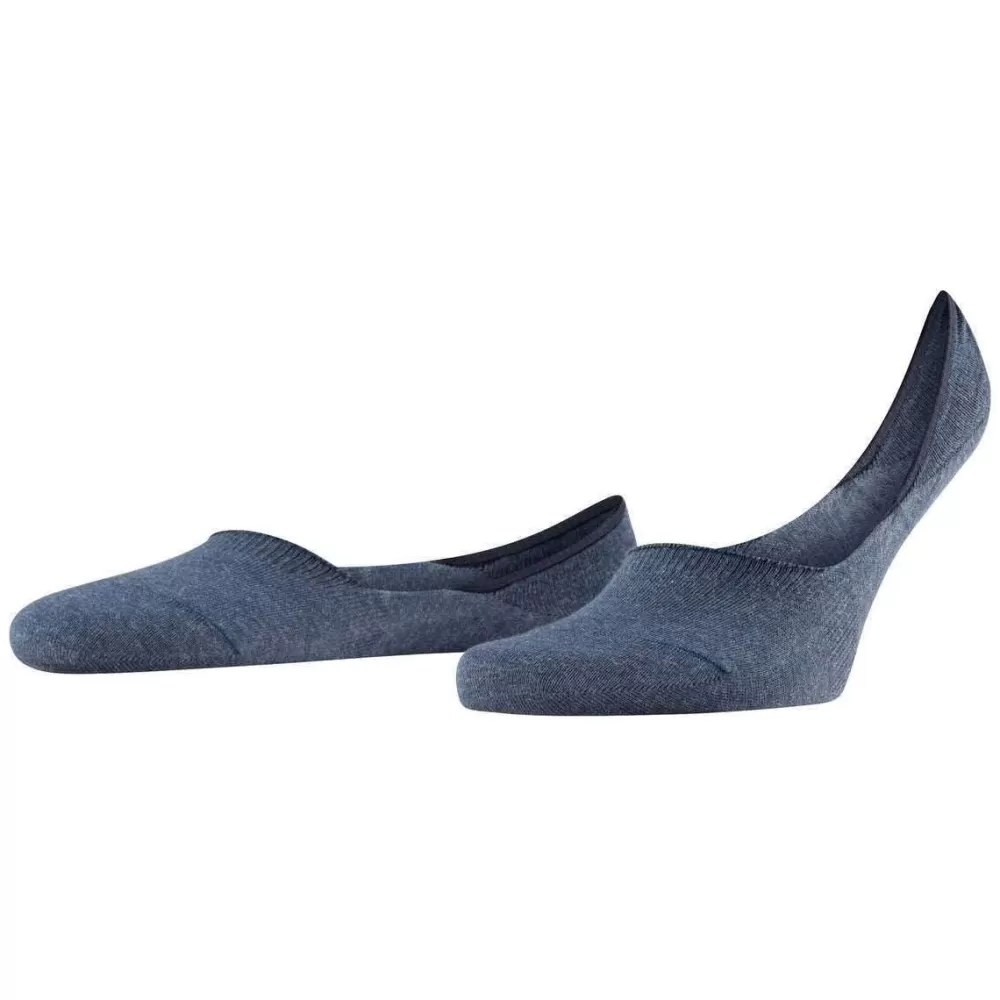 Falke Men's Socks^Navy Step Medium Cut No Show Socks