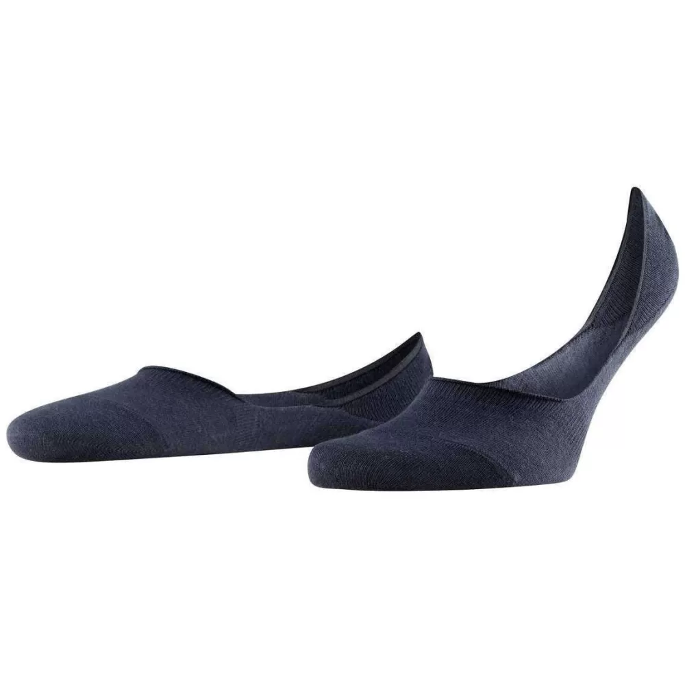 Falke Men's Socks^Navy Step Medium Cut No Show Socks