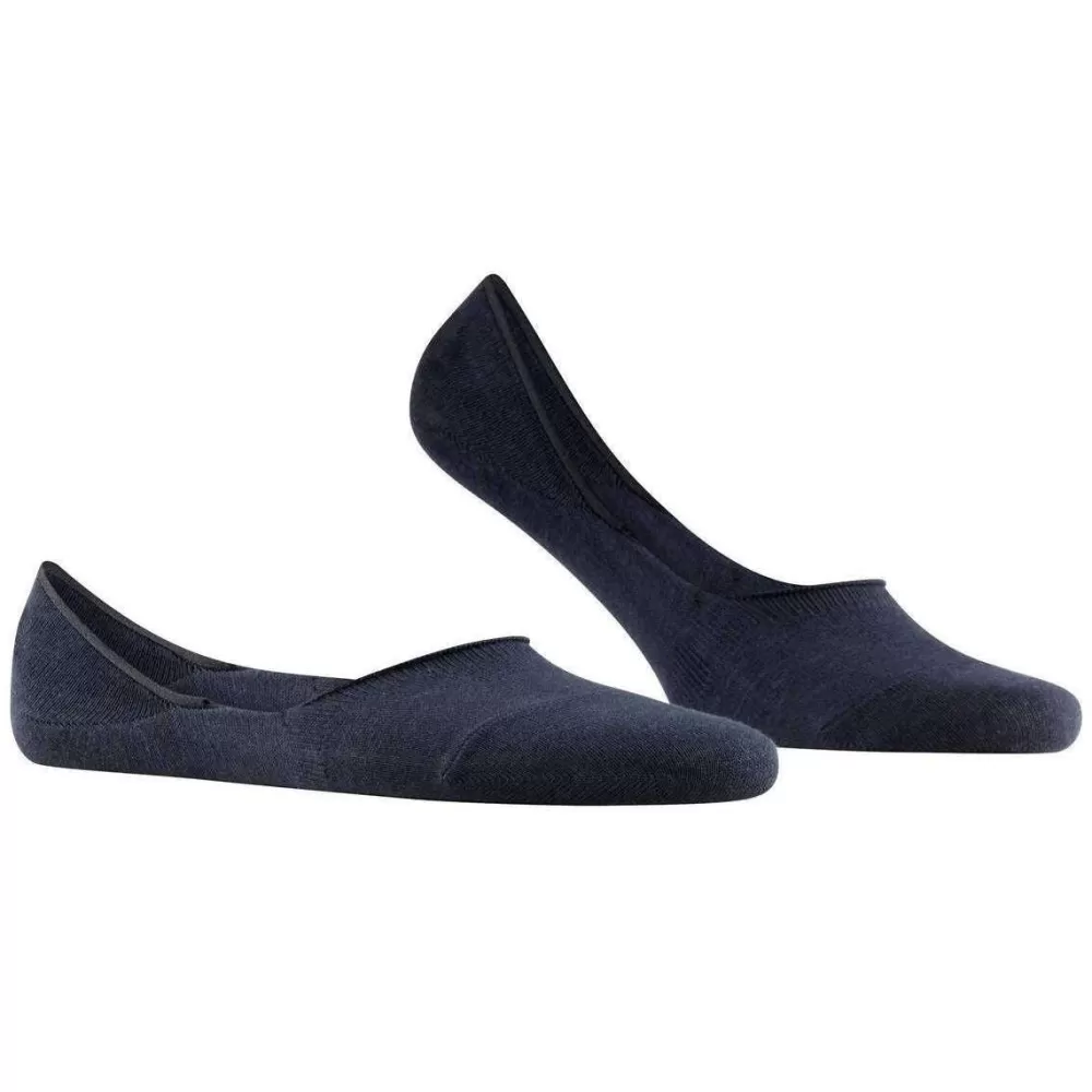 Falke Men's Socks^Navy Step Medium Cut No Show Socks