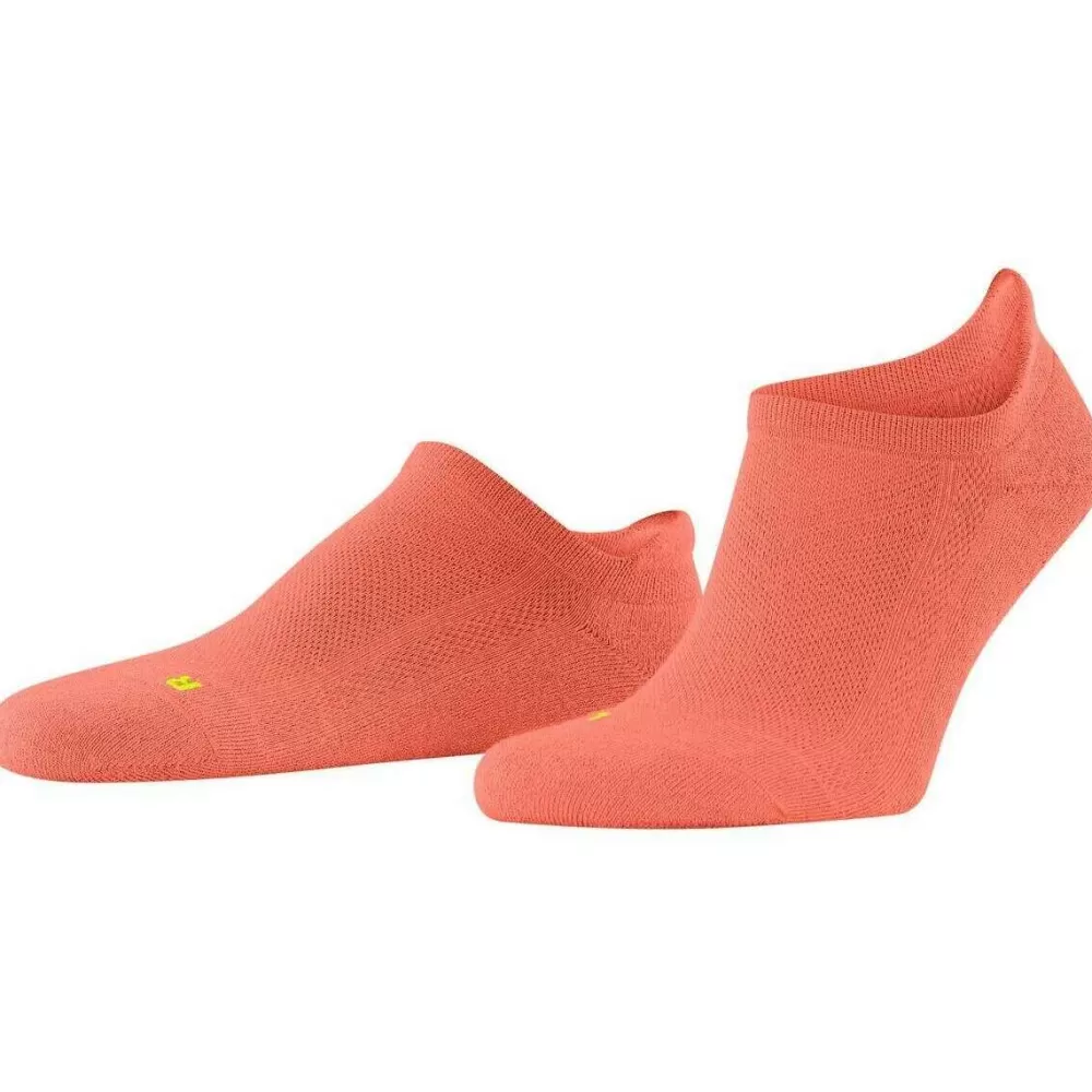 Falke Men's Socks^Orange Cool Kick Sneaker Socks