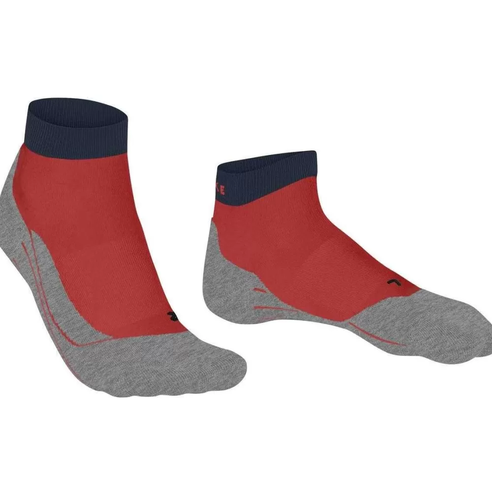 Falke Men's Socks^Orange Ru4 Endurance Short Socks