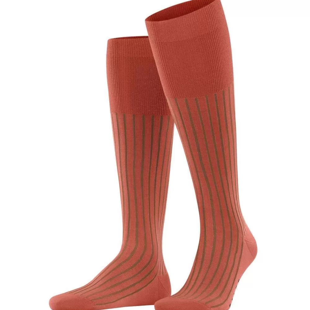 Falke Men's Socks^Orange Shadow Knee High Socks