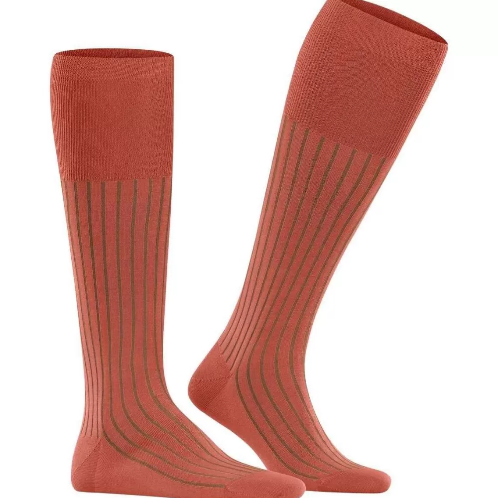 Falke Men's Socks^Orange Shadow Knee High Socks