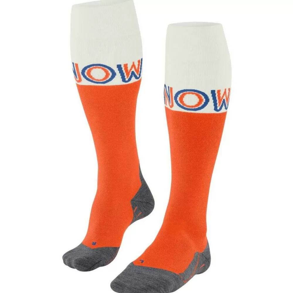 Falke Men's Socks^Orange Sk4 Advance Skiing Knee High Socks