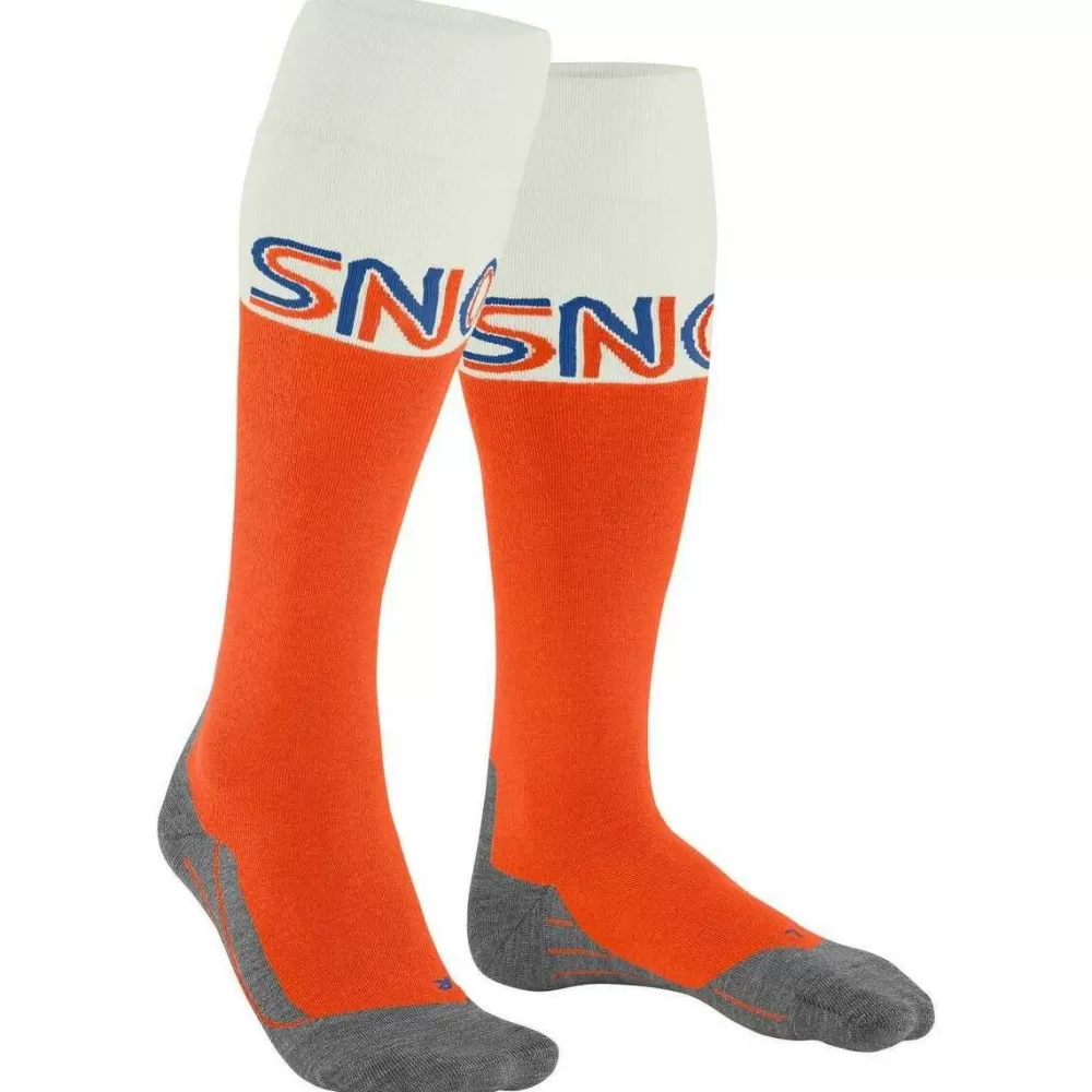 Falke Men's Socks^Orange Sk4 Advance Skiing Knee High Socks