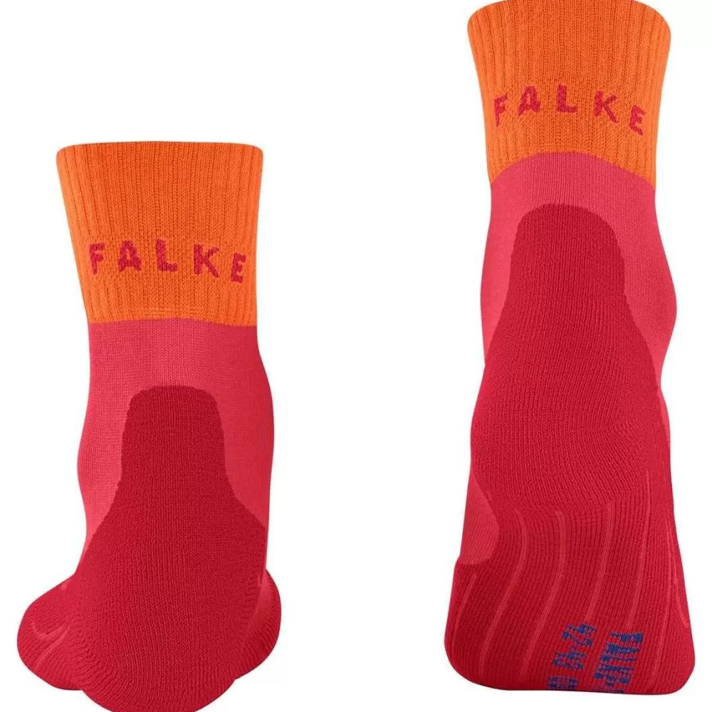 Falke Women's Socks^Orange Tk2 Explore Cool Short Socks