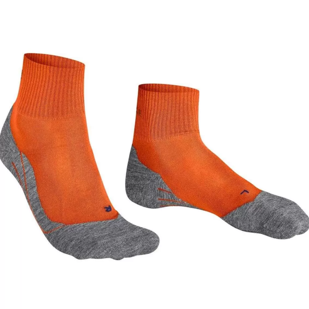 Falke Men's Socks^Orange Tk5 Wander Cool Short Socks