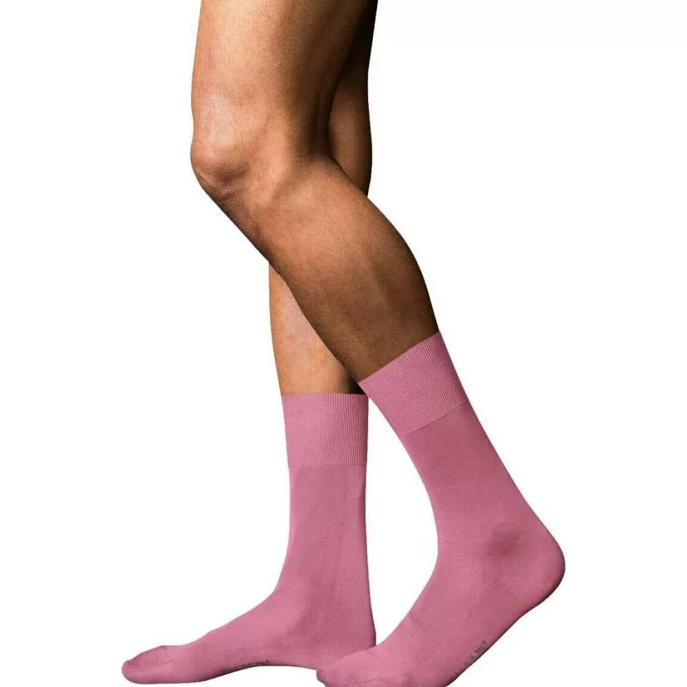 Falke Men's Socks^Pink No 9 Pure Fil D´Ecosse Socks
