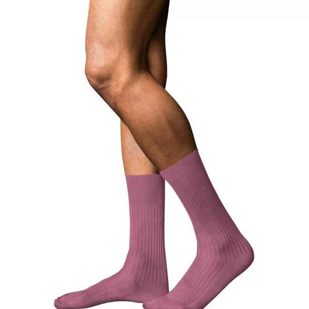 Falke Men's Socks^Pink No 10 Pure Fil D´Ecosse Socks