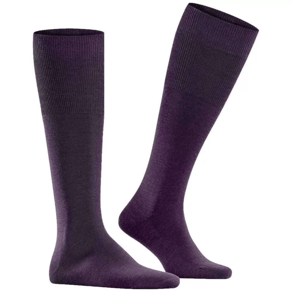 Falke Men's Socks^Purple Airport Knee-High Socks