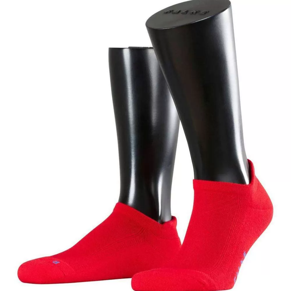 Falke Men's Socks^Red Cool Kick Sneaker Socks