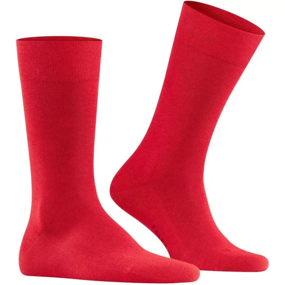Falke Men's Socks^Red Sensitive London Socks