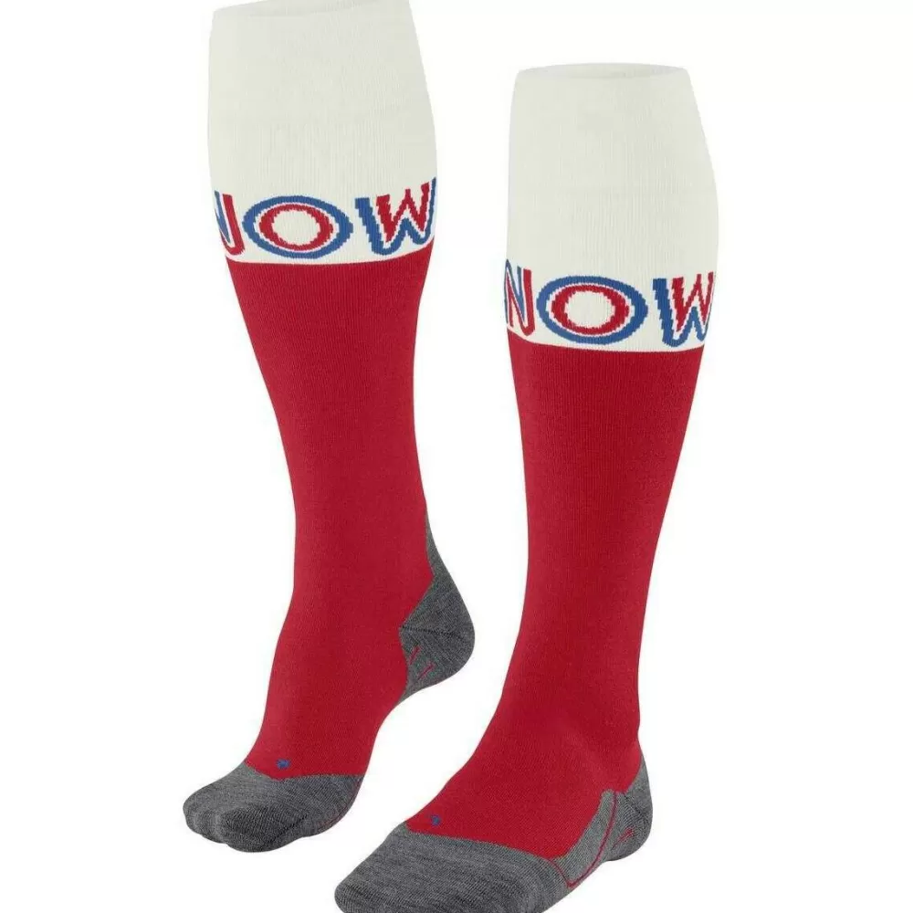 Falke Men's Socks^Red Sk4 Advance Skiing Knee High Socks