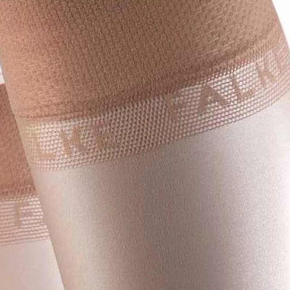 Falke Tights^Tan Shelina 12 Denier Ultra-Transparent Sensitive Top Shimmer Knee-High Tights