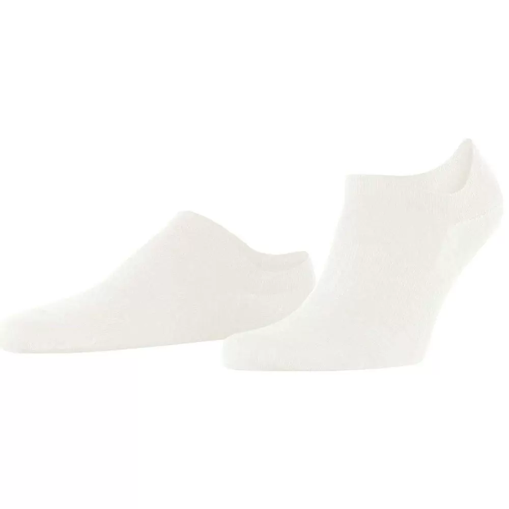 Falke Men's Socks^White Climawool No Show Socks