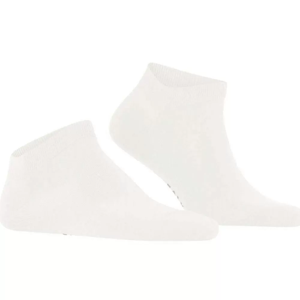 Falke Men's Socks^White Climawool Sneaker Socks