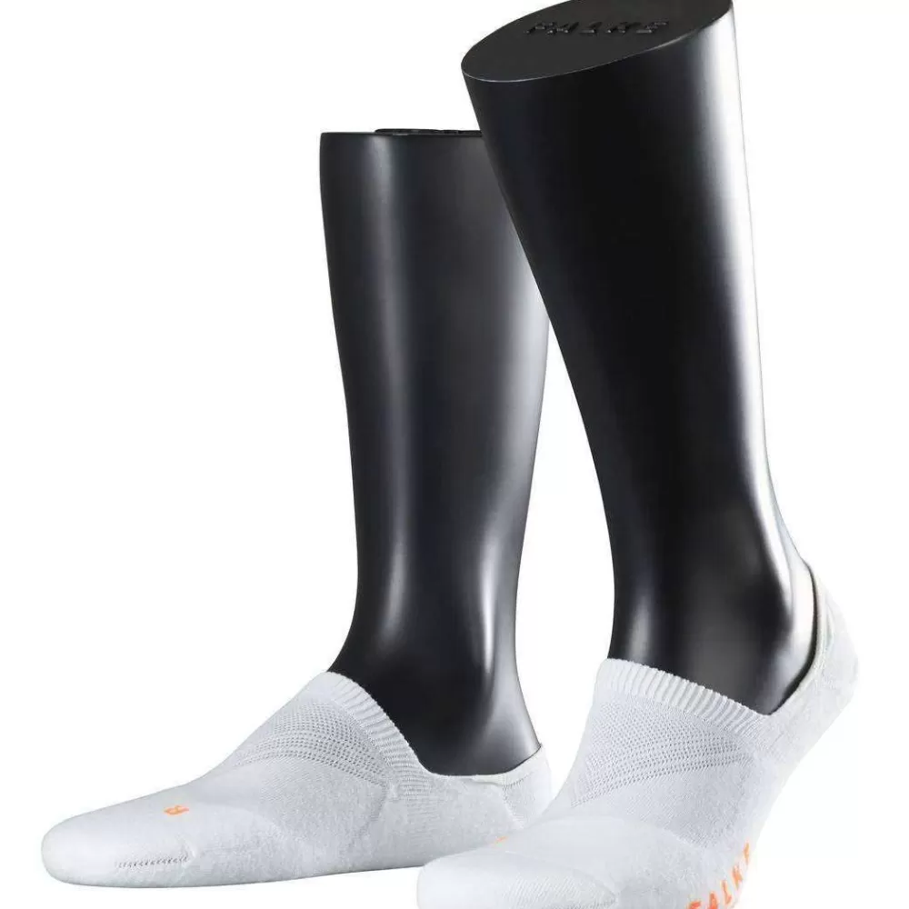 Falke Men's Socks^White Cool Kick Invisible Shoe Liners