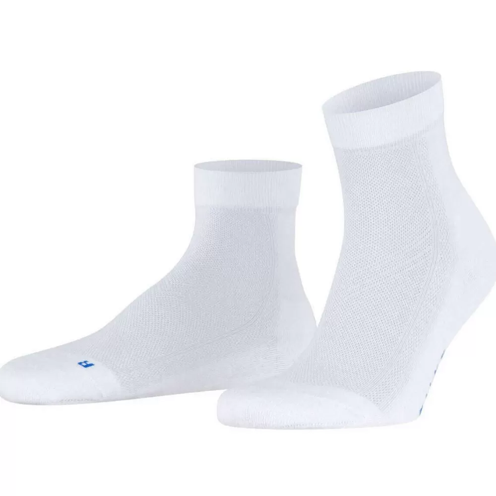 Falke Men's Socks^White Cool Kick Short Socks