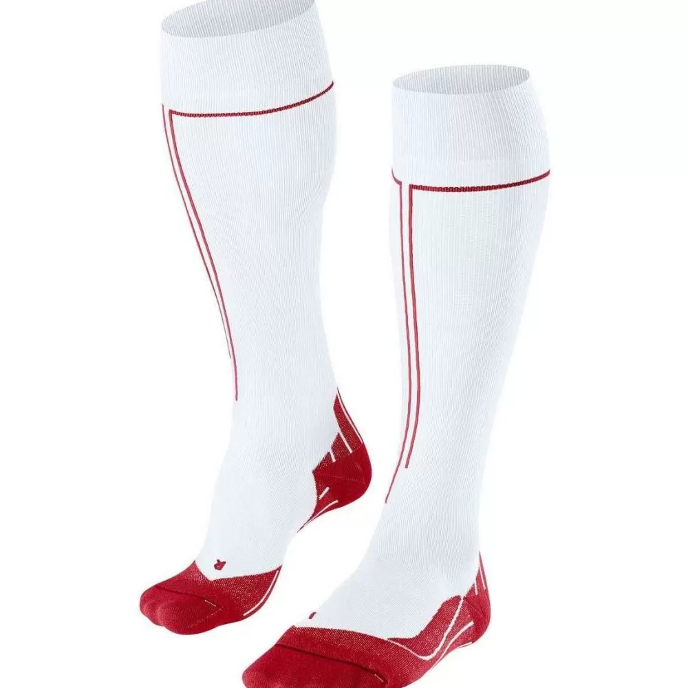 Falke Men's Socks^White Energizing Knee High Health Socks