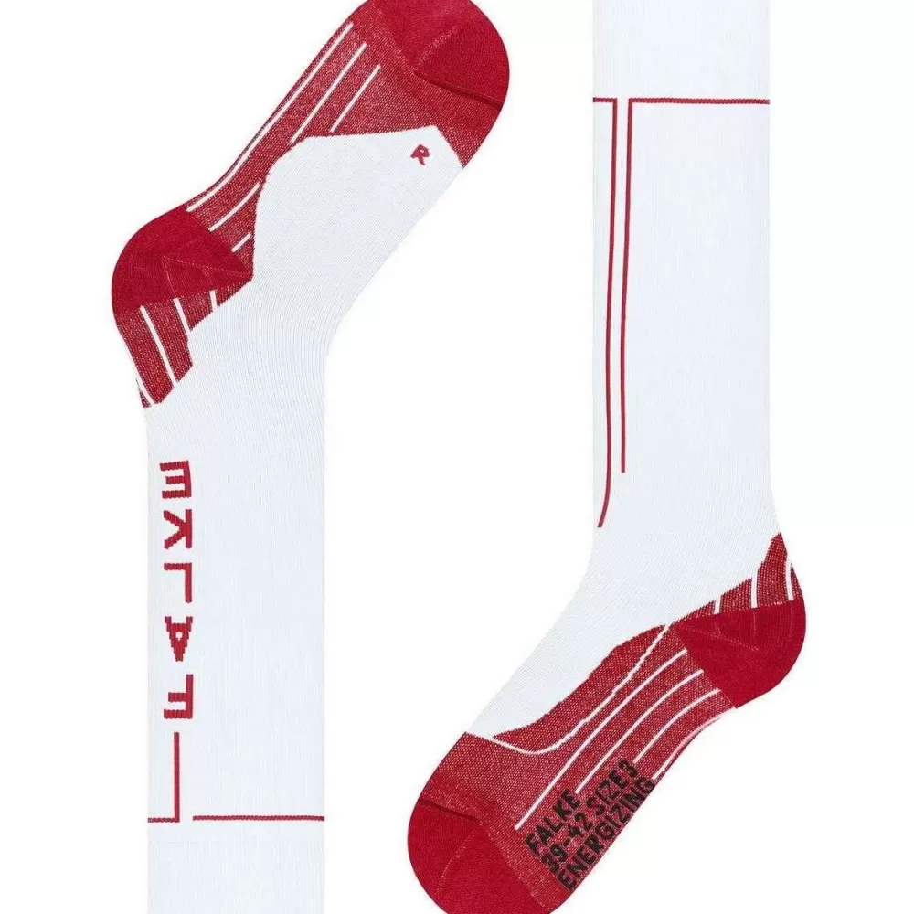 Falke Men's Socks^White Energizing Knee High Health Socks