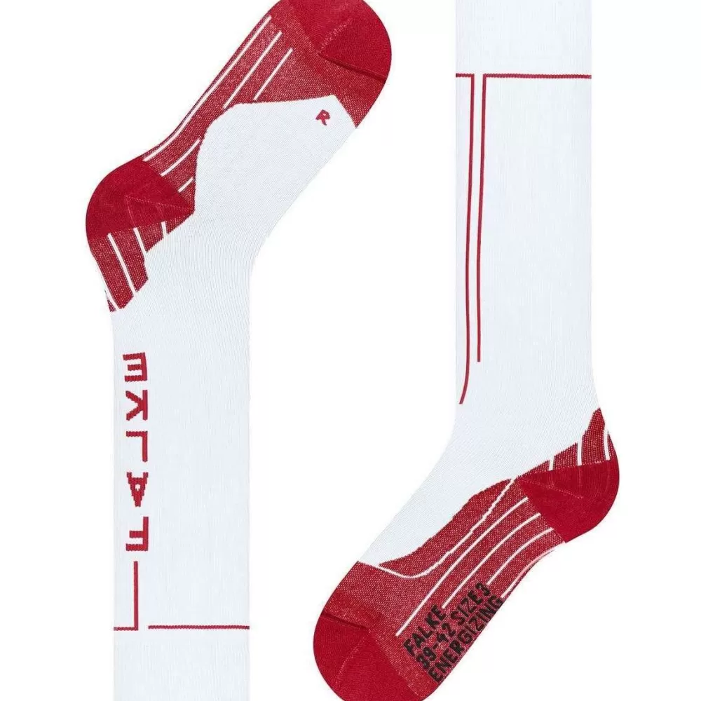 Falke Men's Socks^White Energizing Knee High Health Socks