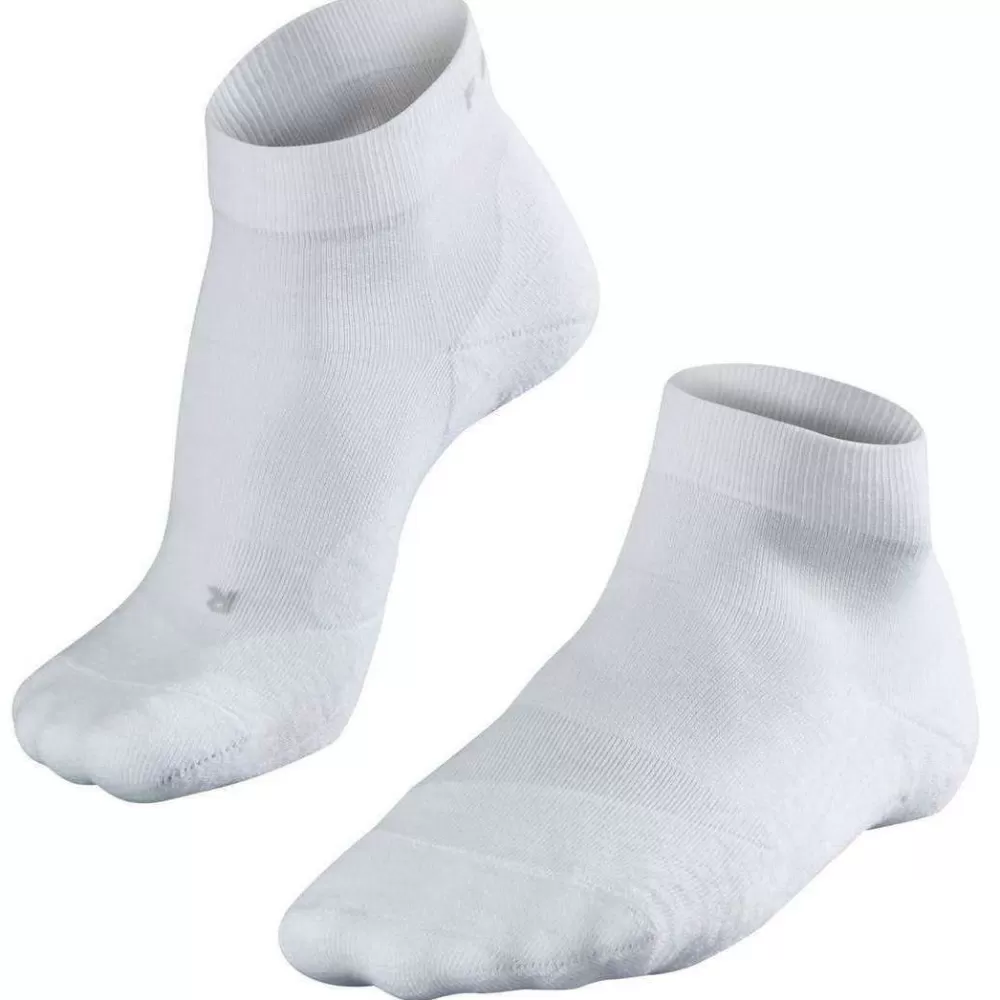 Falke Men's Socks^White Golfing Short Socks