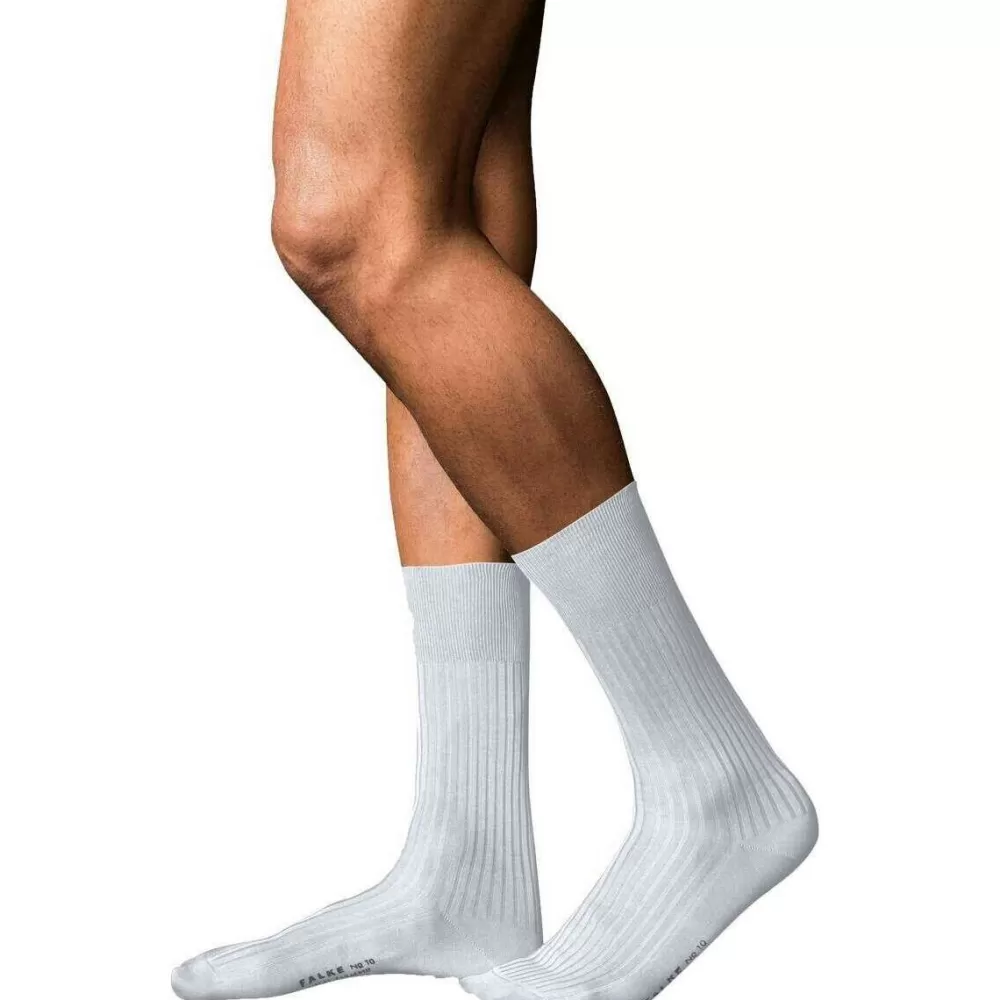 Falke Men's Socks^White No 10 Pure Fil D´Ecosse Socks