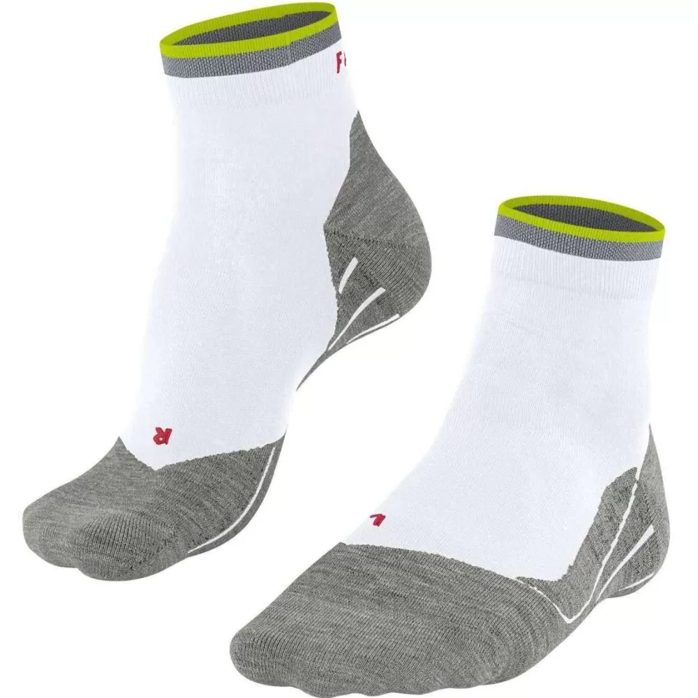 Falke Men's Socks^White Ru4 Endurance Reflect Short Socks