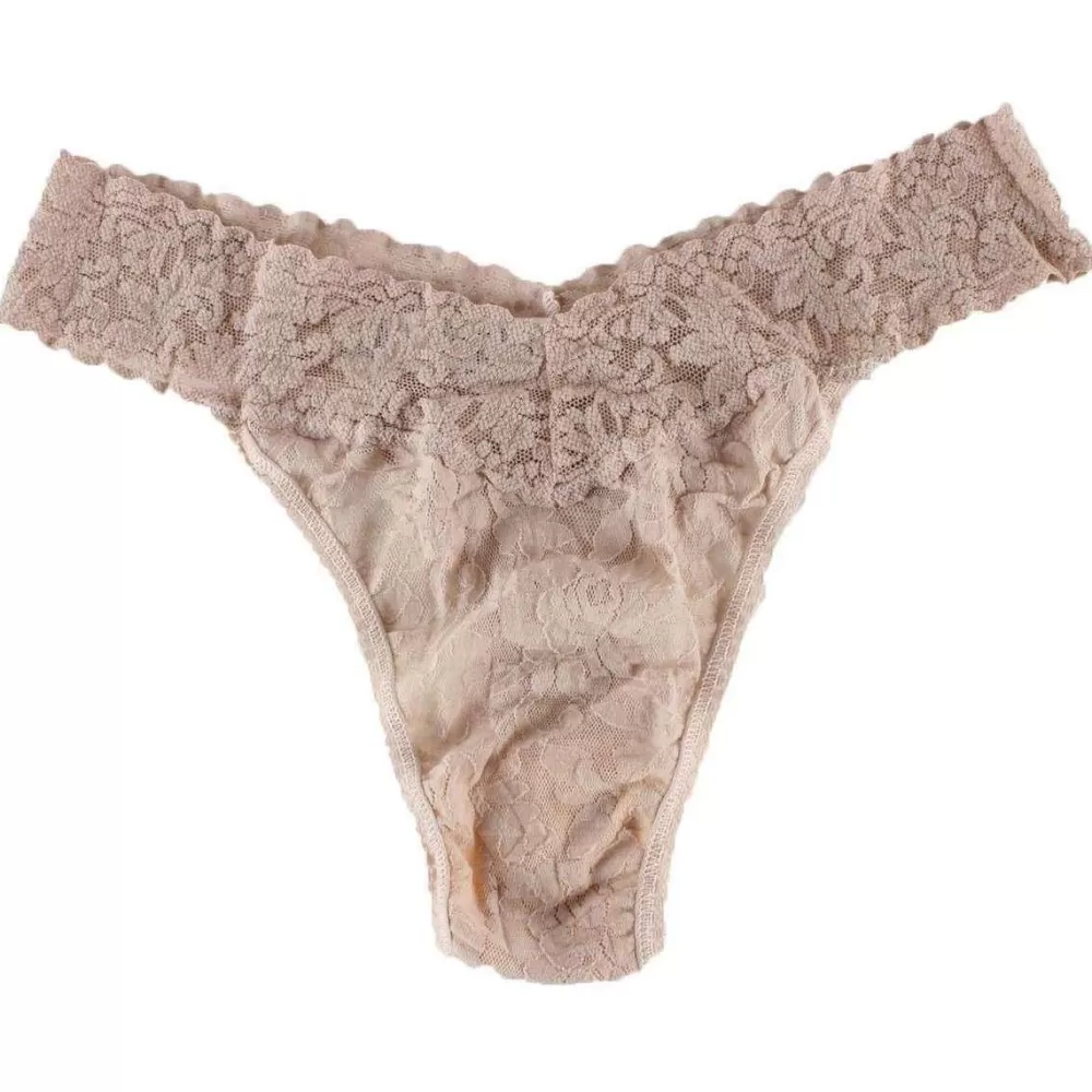Hanky Panky Women's Underwear^Black Signature Lace 3 Pack Original Rise Thong